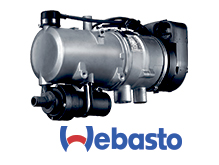 Webasto varmesystem passer godt til industri- og anleggsmaskiner.